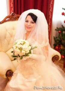 Юля Колисниченко в свадебном платье Юля Колисниченко в свадебном платье