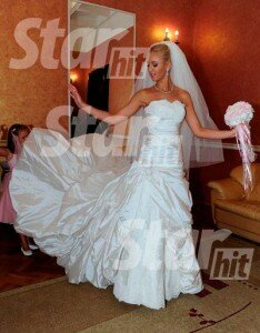 Фото свадебного платья Ольги Бузовой Фото свадебного платья Ольги Бузовой