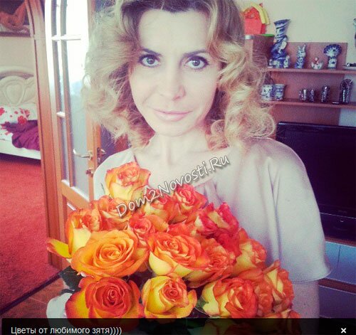 Ирина Александровна с букетом от Ильи Ирина Александровна с букетом от Ильи